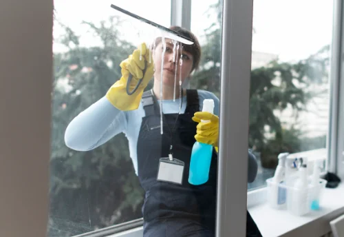 Nettoyage de vitres intérieures et extérieures à Noyal